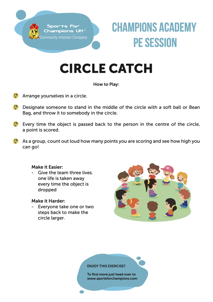 Circle Catch School Activity