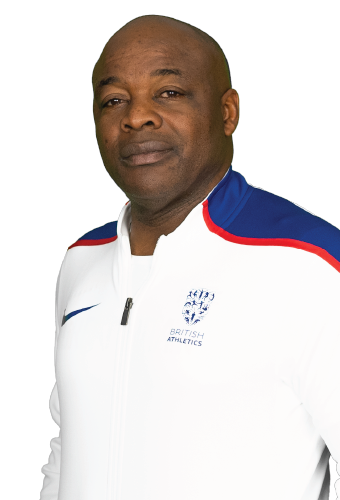 Michael Afilaka sprinter and Team GB coach